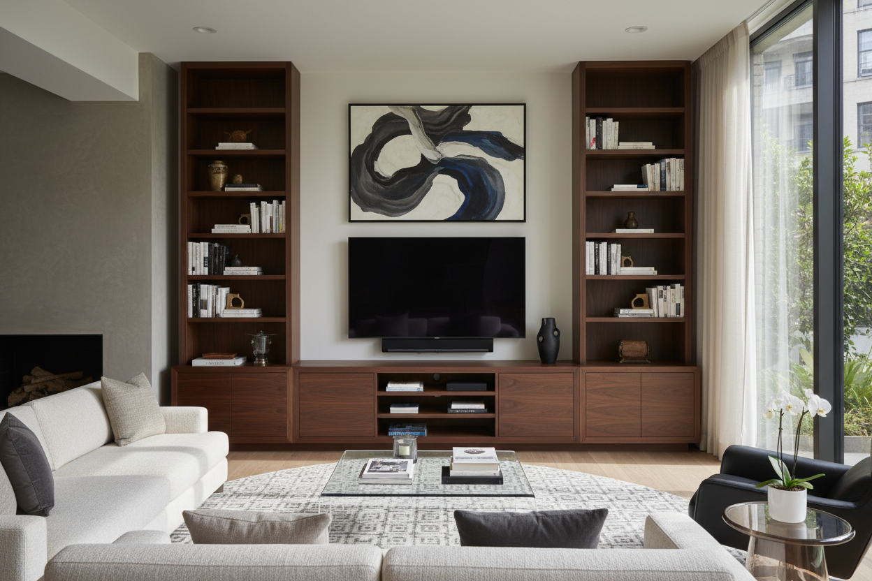 Dark Walnut TV Stand: How to Style It for a High-End Look