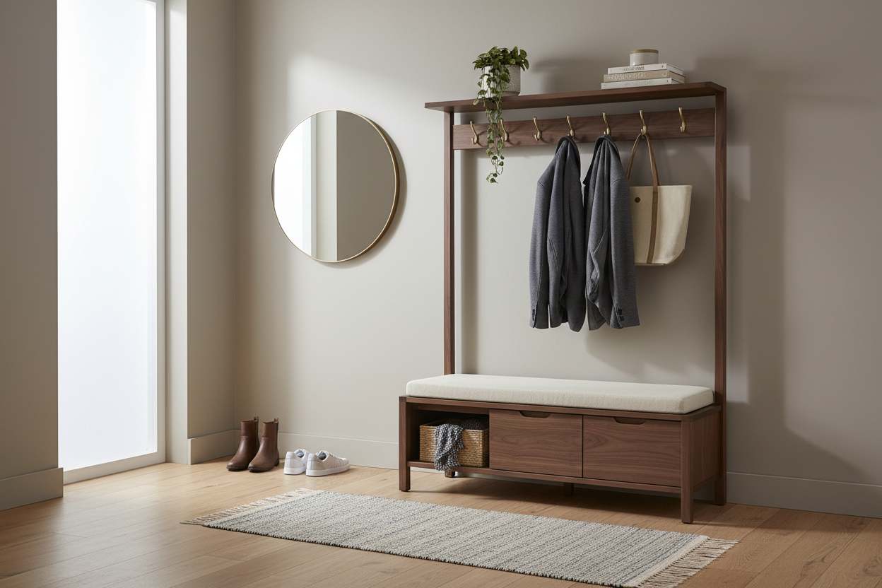 Is Your Entryway a Disaster? Why a Hall Stand is the Ultimate Clutter Killer