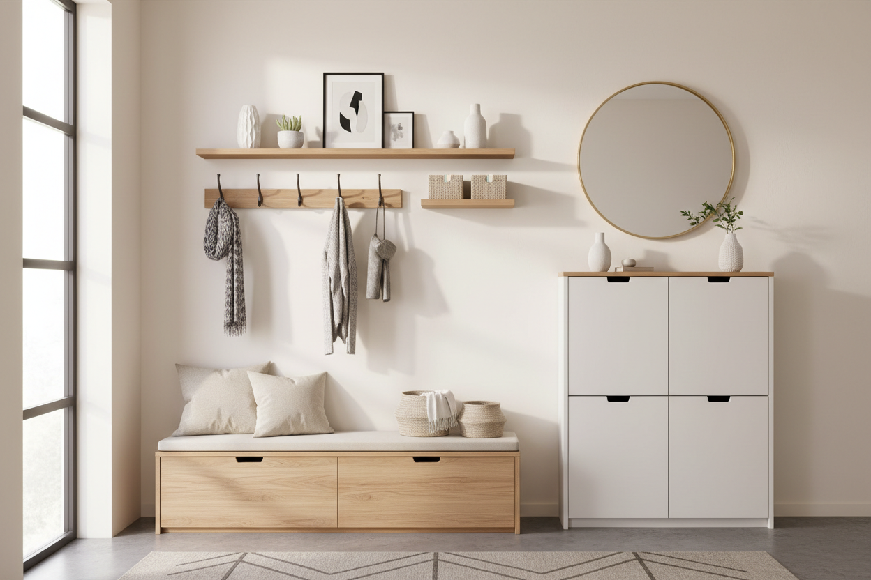 Is Your Entryway Chaos? Here’s How to Create Hallway Storage That Actually Works