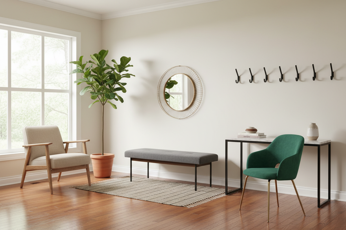 Make an Entrance: Chic and Practical Foyer Chair Ideas for Every Home