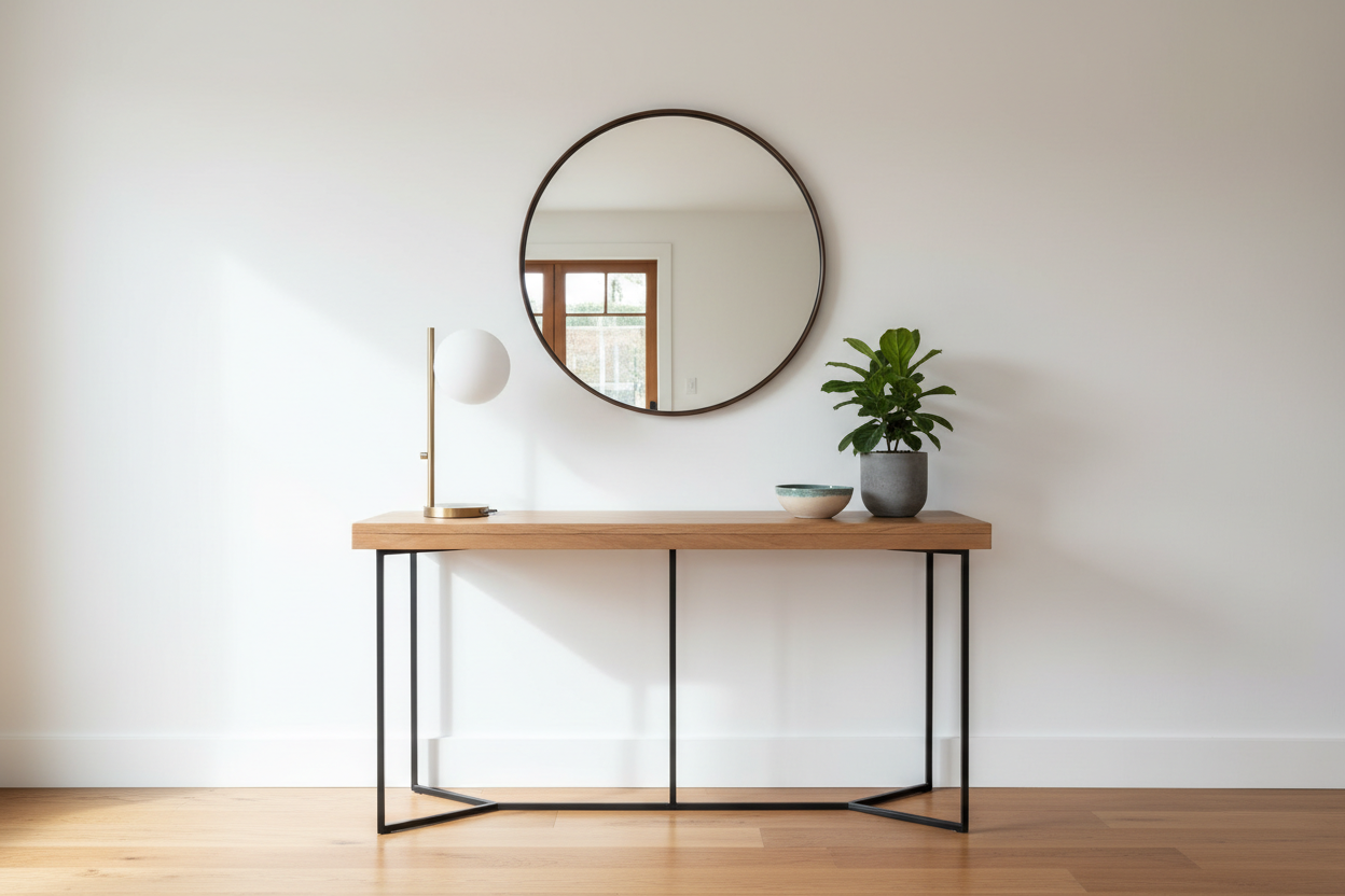 Making an Entrance: How to Choose the Perfect Modern Console Table
