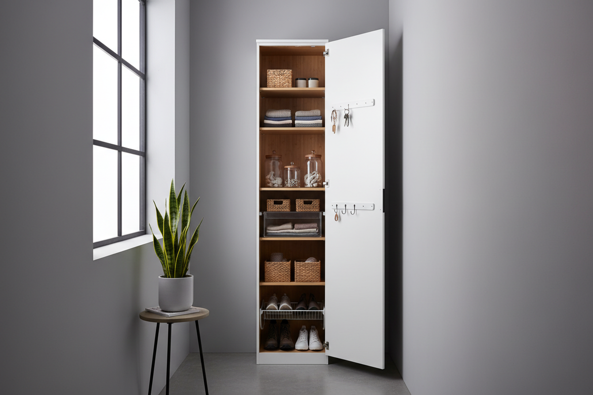 Maximizing Narrow Spaces: The Ultimate Guide to Single Door Cabinets