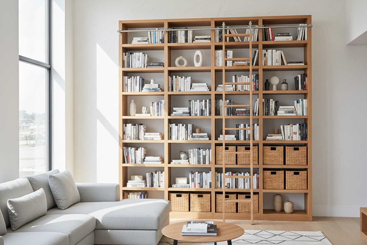 Maximizing Vertical Space: Why an 8-Foot Bookcase Is the Ultimate Storage Upgrade