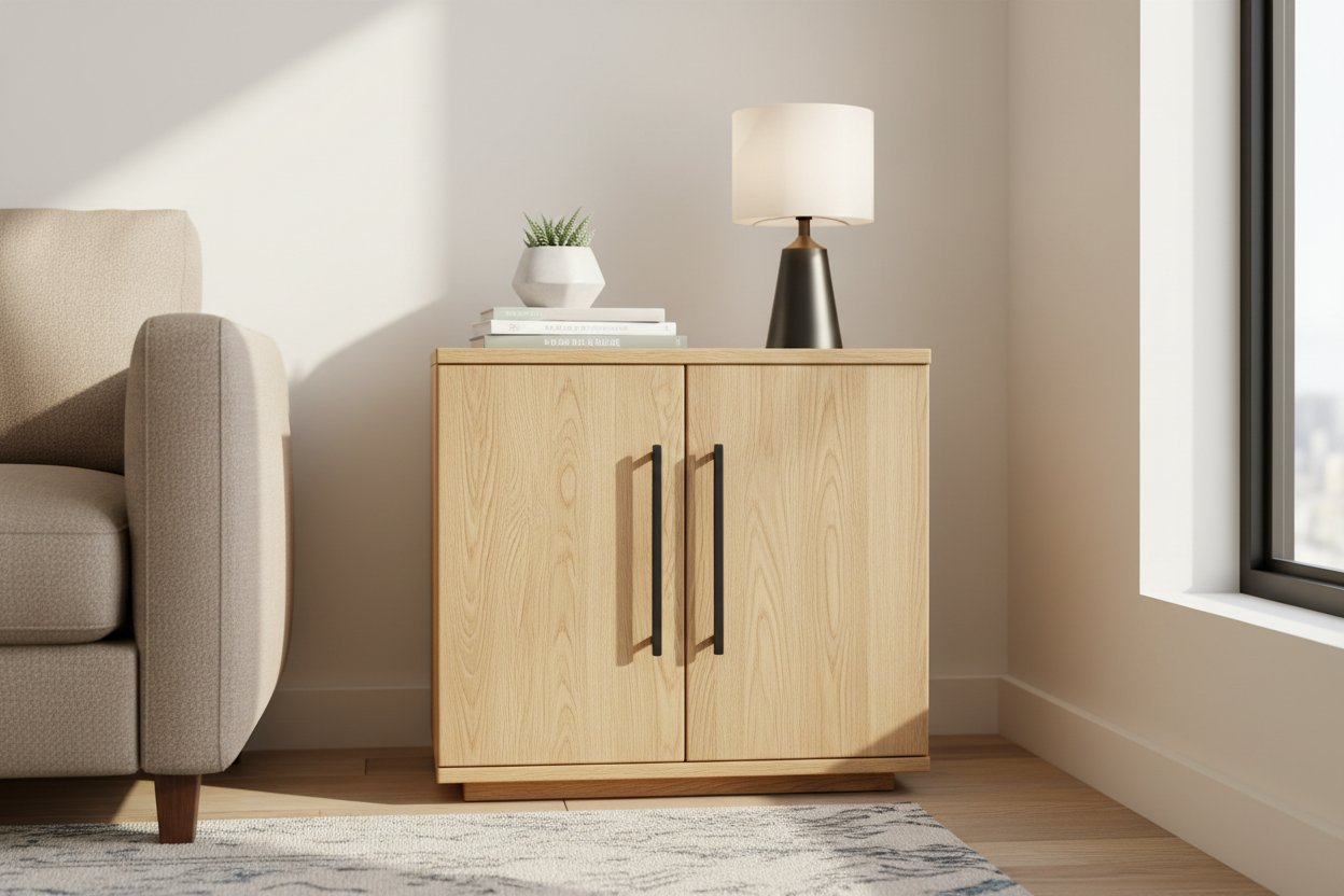 Small Footprint, Big Impact: How to Choose the Perfect Short Wood Cabinet for Any Room