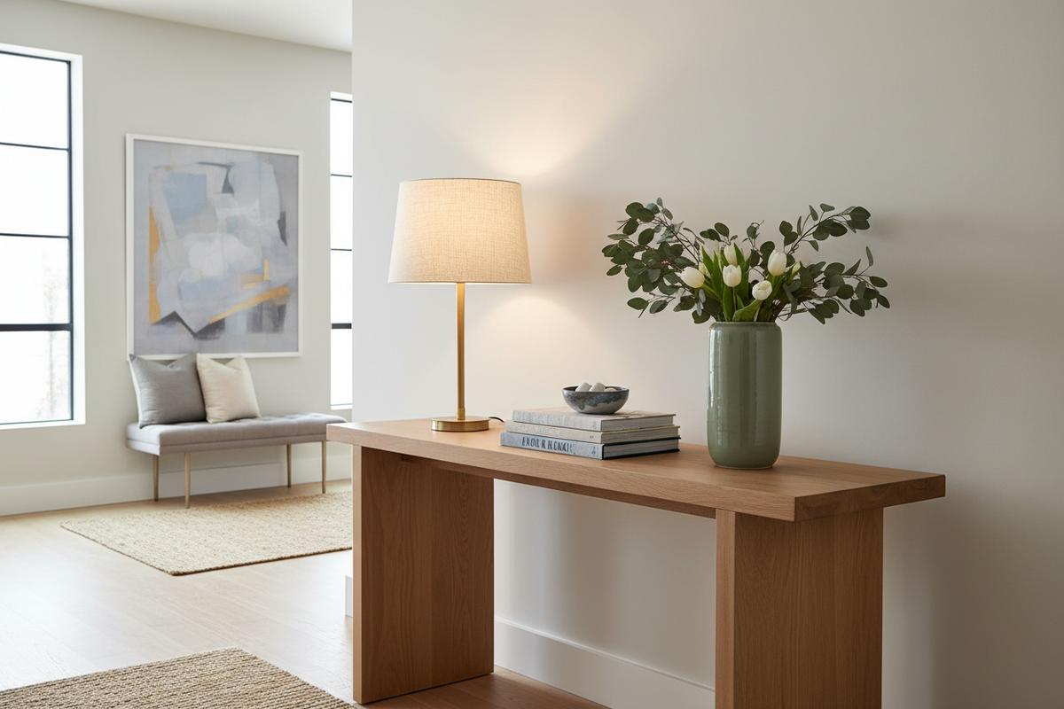 Stop Ignoring Your Hallway: How to Style the Perfect Accent Table