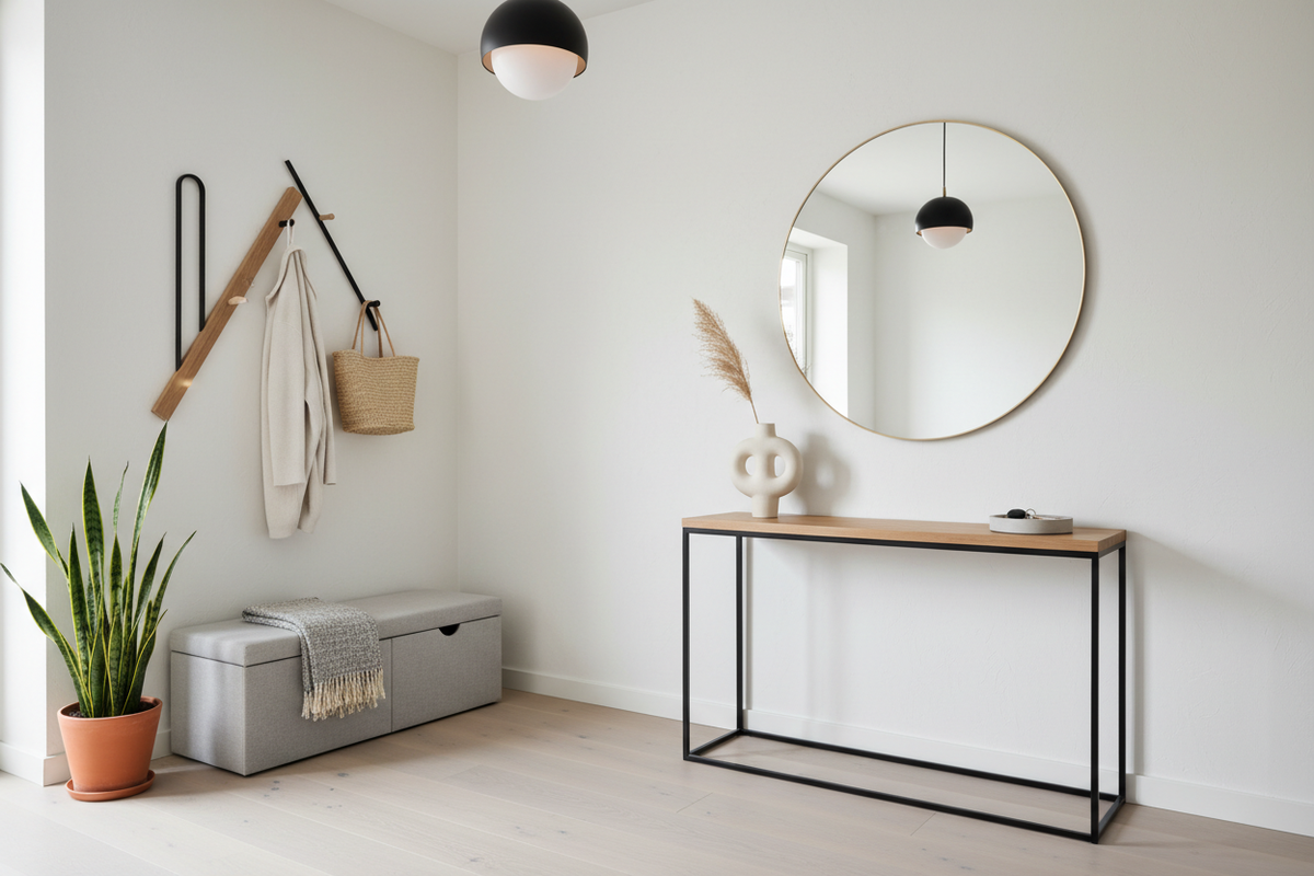Stop the Clutter: How to Style a Contemporary Entryway That Actually Works