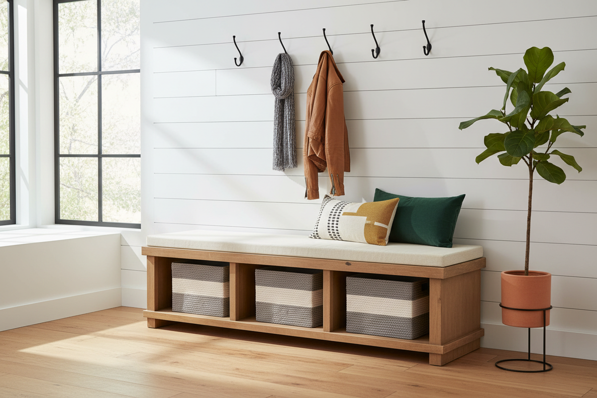 Transform Your Hallway: The Real Lowdown on Buying a Home Depot Entryway Bench