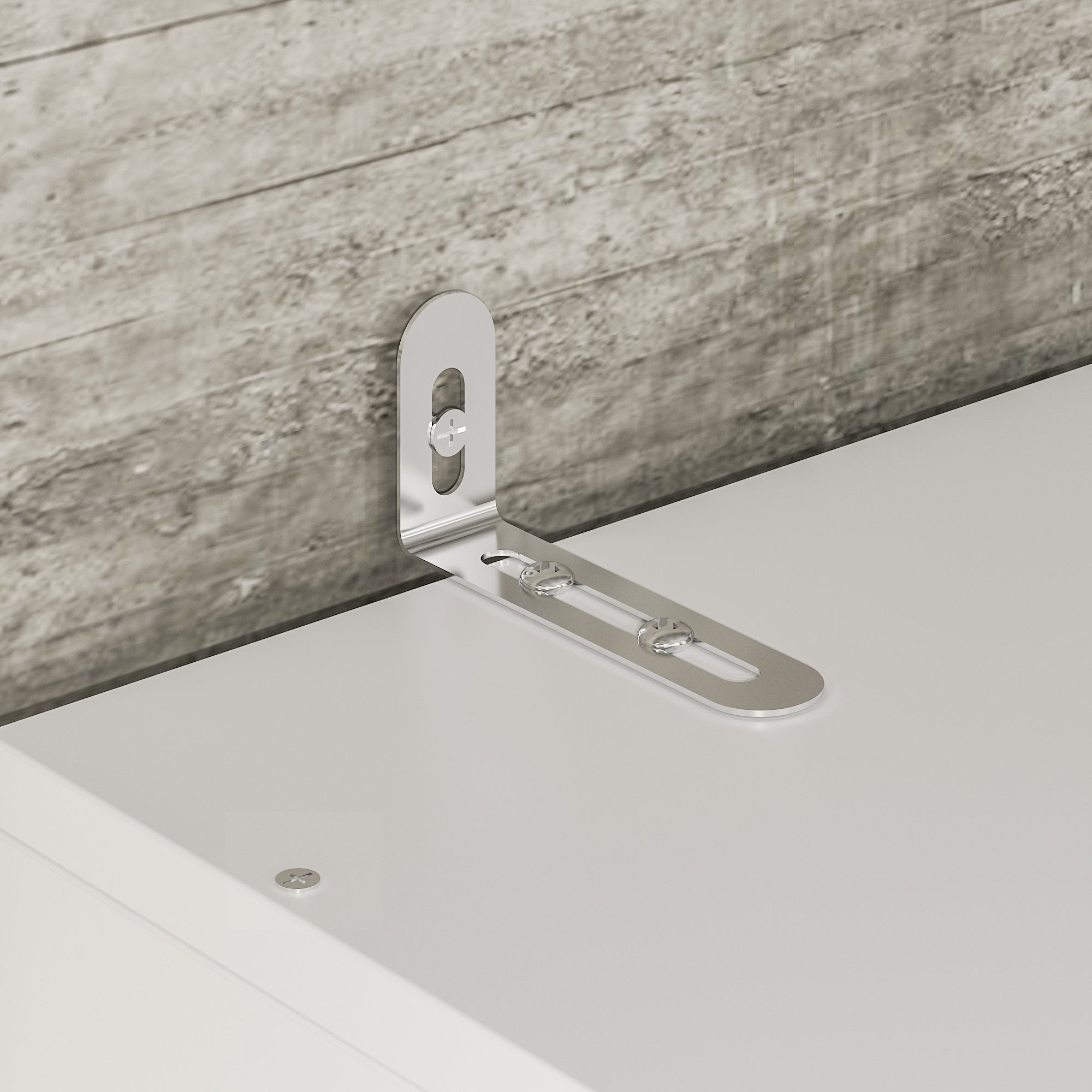 Meuble d'entrée moderne blanc 80 cm avec tiroirs spacieux - Design élégant