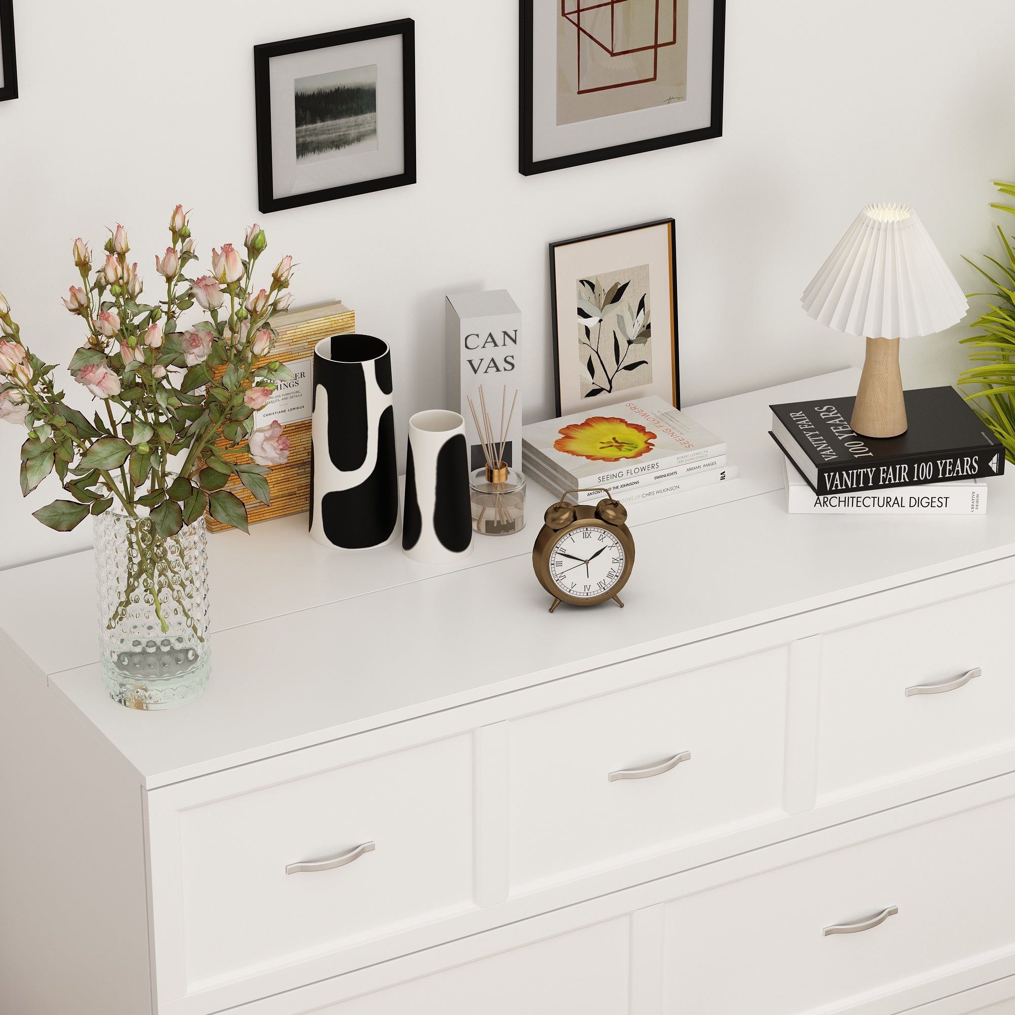Lit pliant moderne et minimaliste blanc de 140 cm avec prises électriques