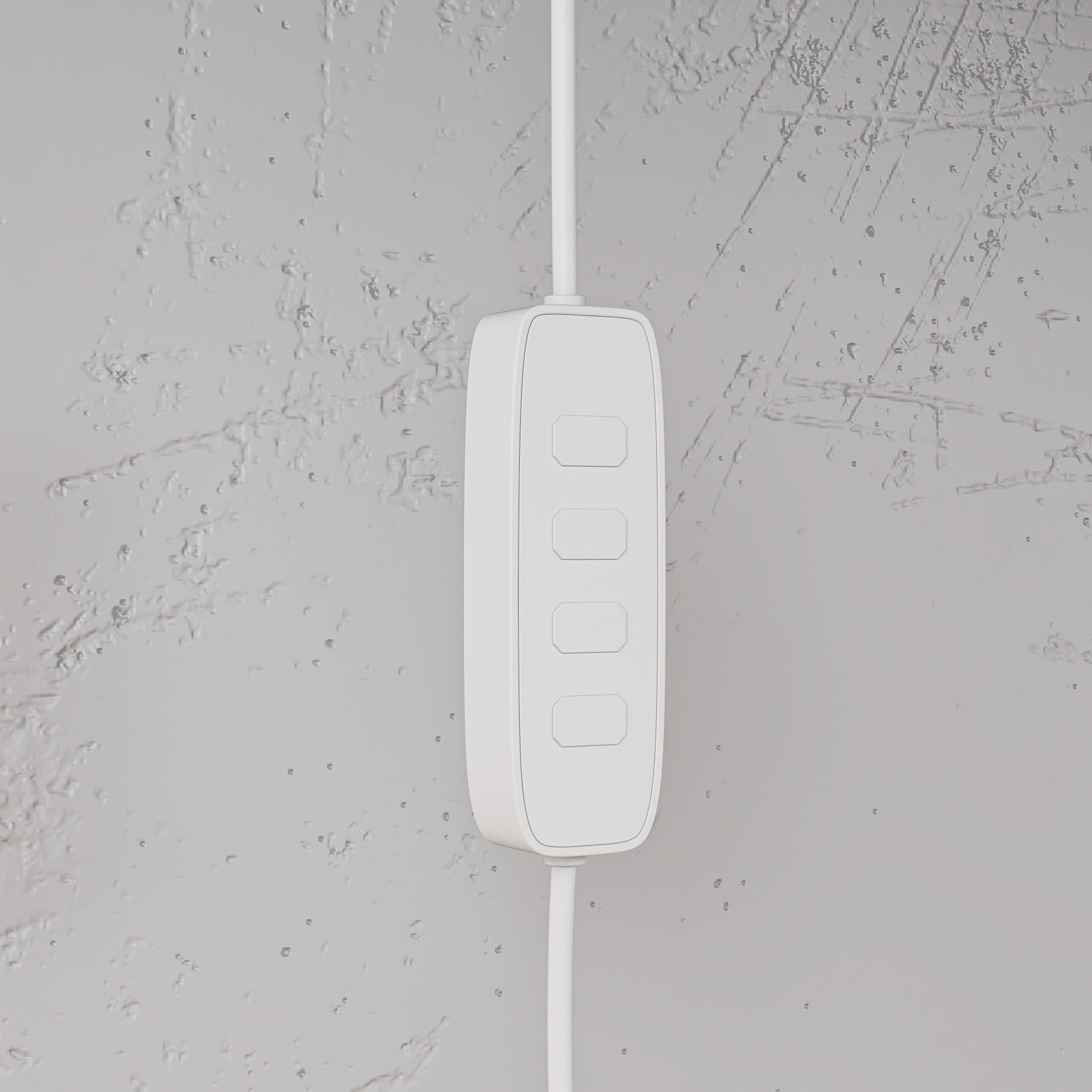 Meuble TV flottant de 280 cm, moderne, minimaliste, noir, haute brillance avec lumière LED