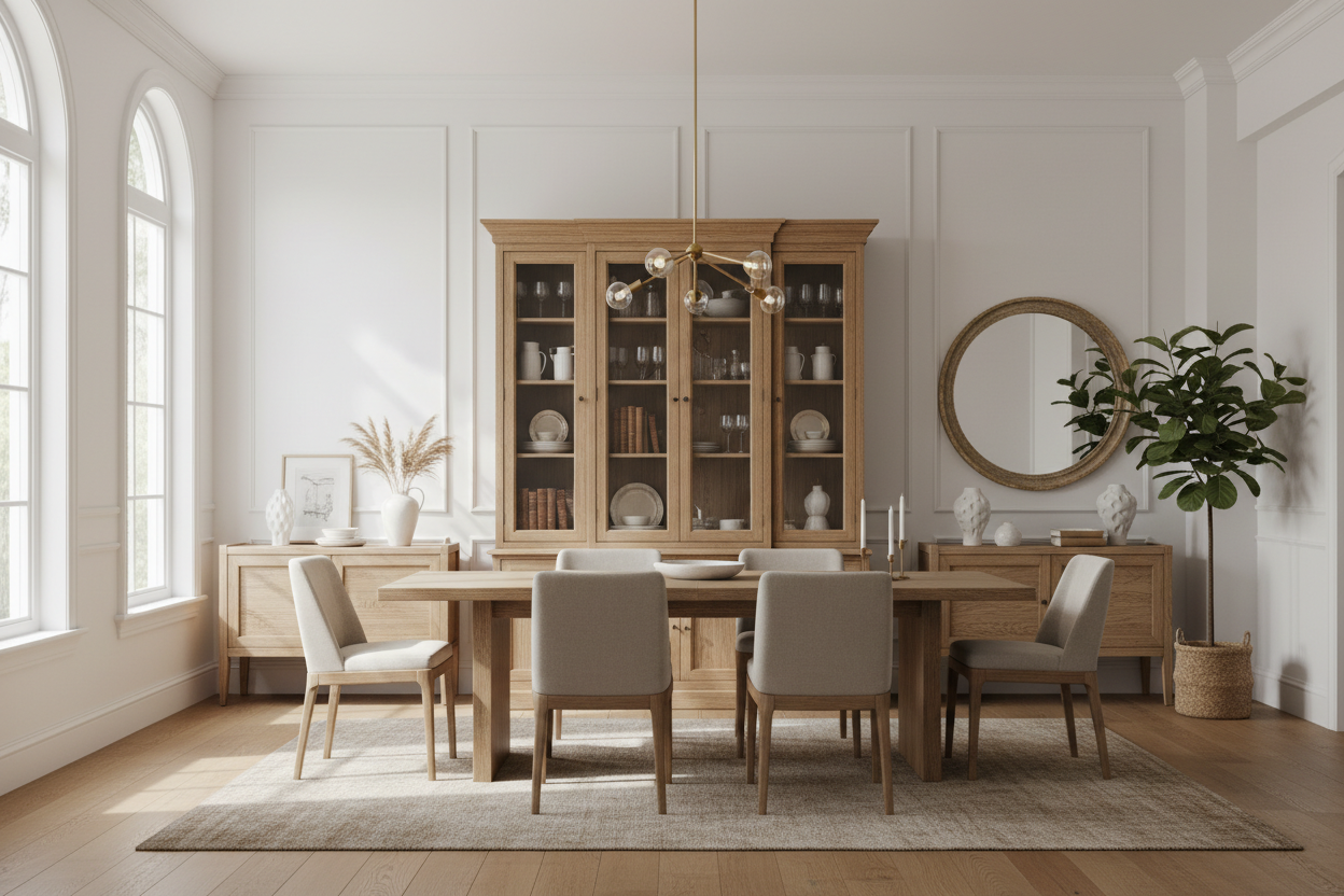 Oak China Cabinet — What Designers Actually Look For in Vintage Finds