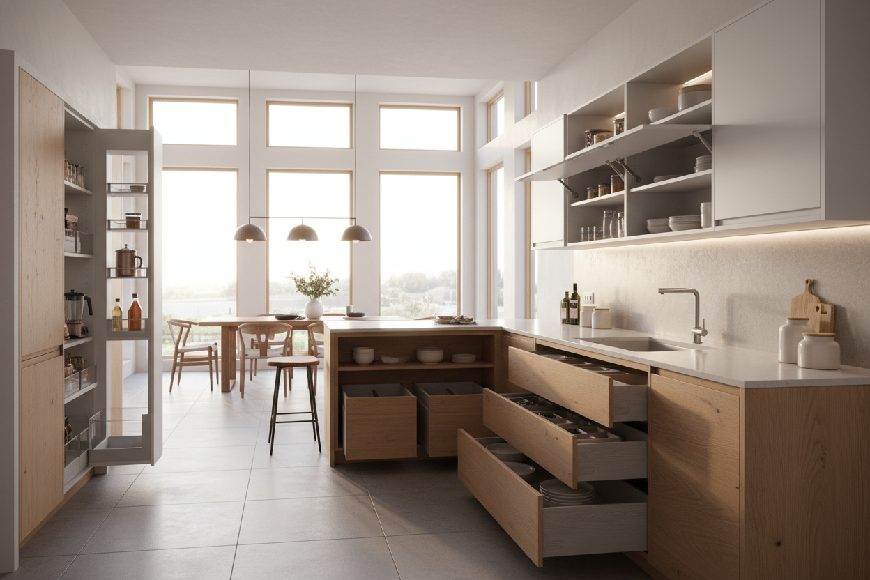 Cabinet Options for Kitchen — What Actually Makes Them Functional Beyond Storage