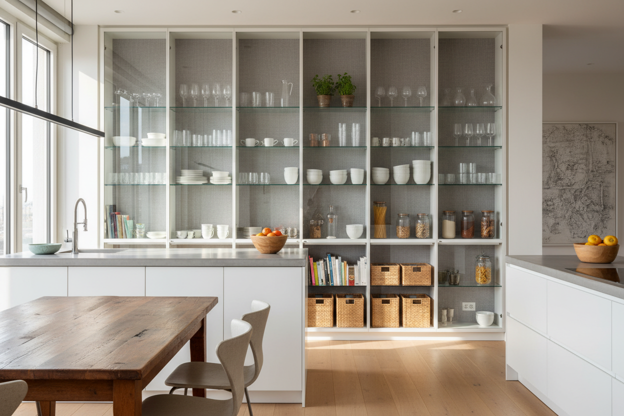 Clear Kitchen Cabinets — What Actually Makes Them Work Beyond Just Looking Pretty