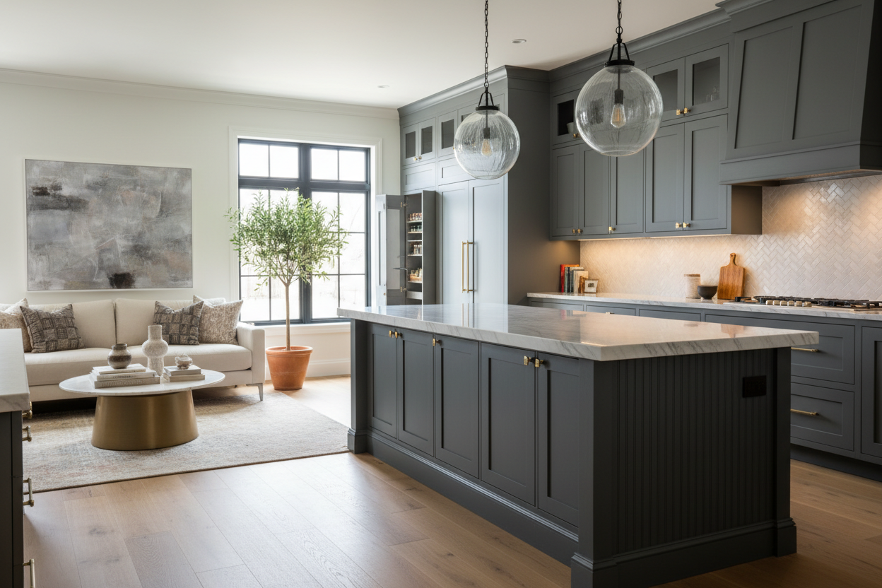 How to Make a Basic Builders Cabinet Look Ridiculously Expensive