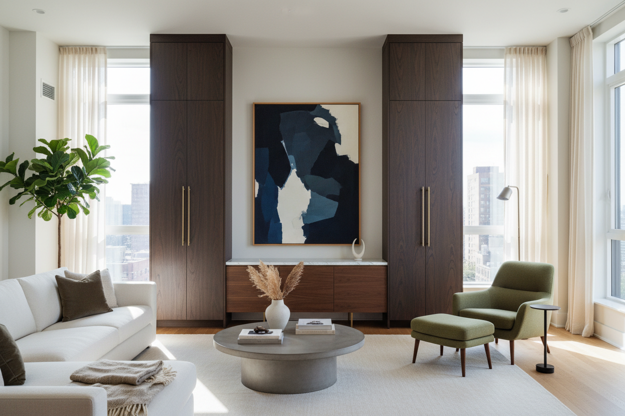 The Bulky Armoire Is Dead. Long Live Modern Tall Cabinets.