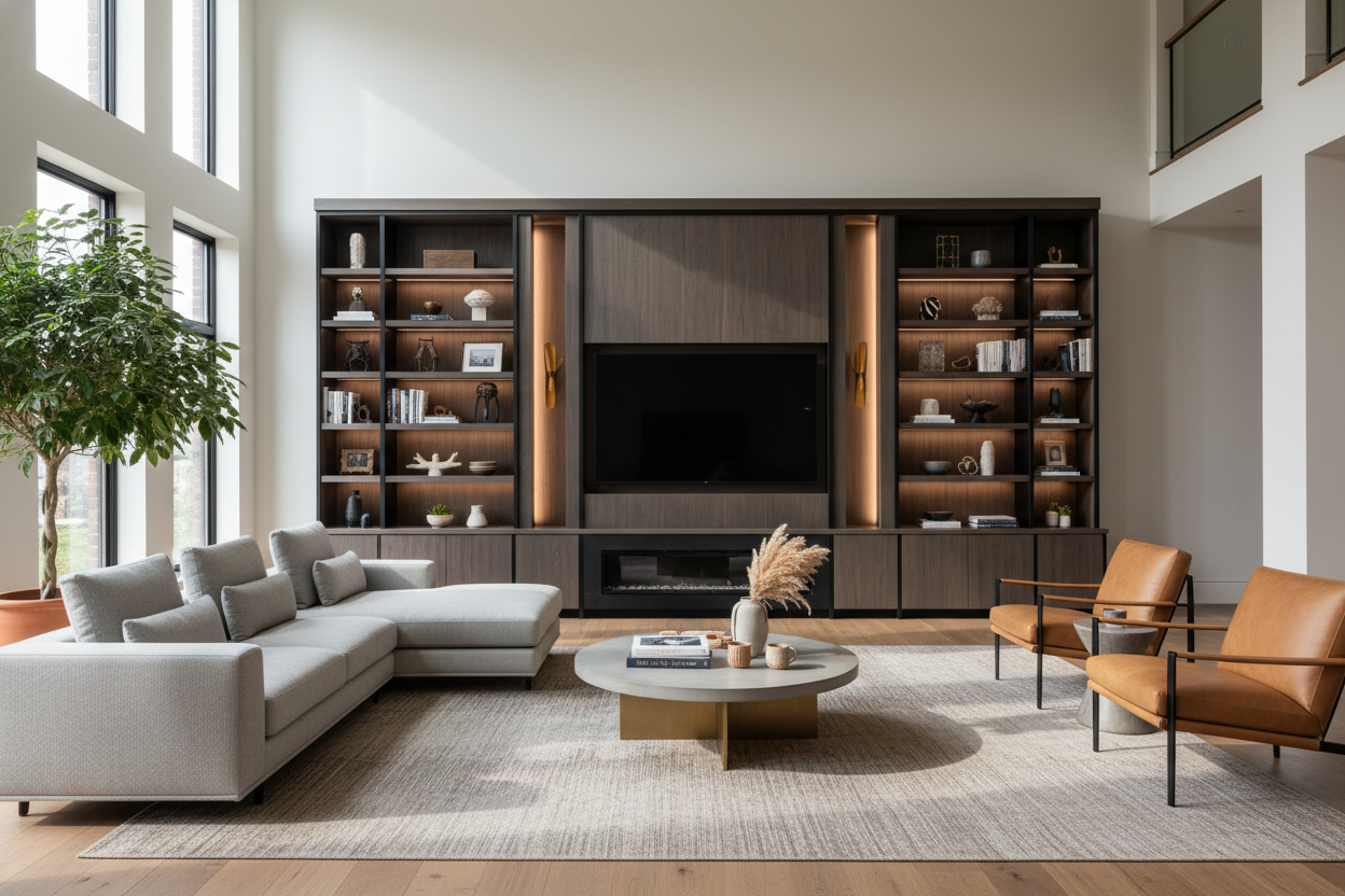 Are Extra Large Entertainment Wall Units Just for Mansions?