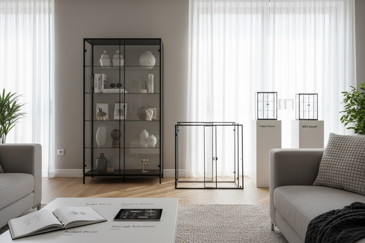 Why I Chose a Display Cabinet Walmart Sells Over the IKEA Detolf