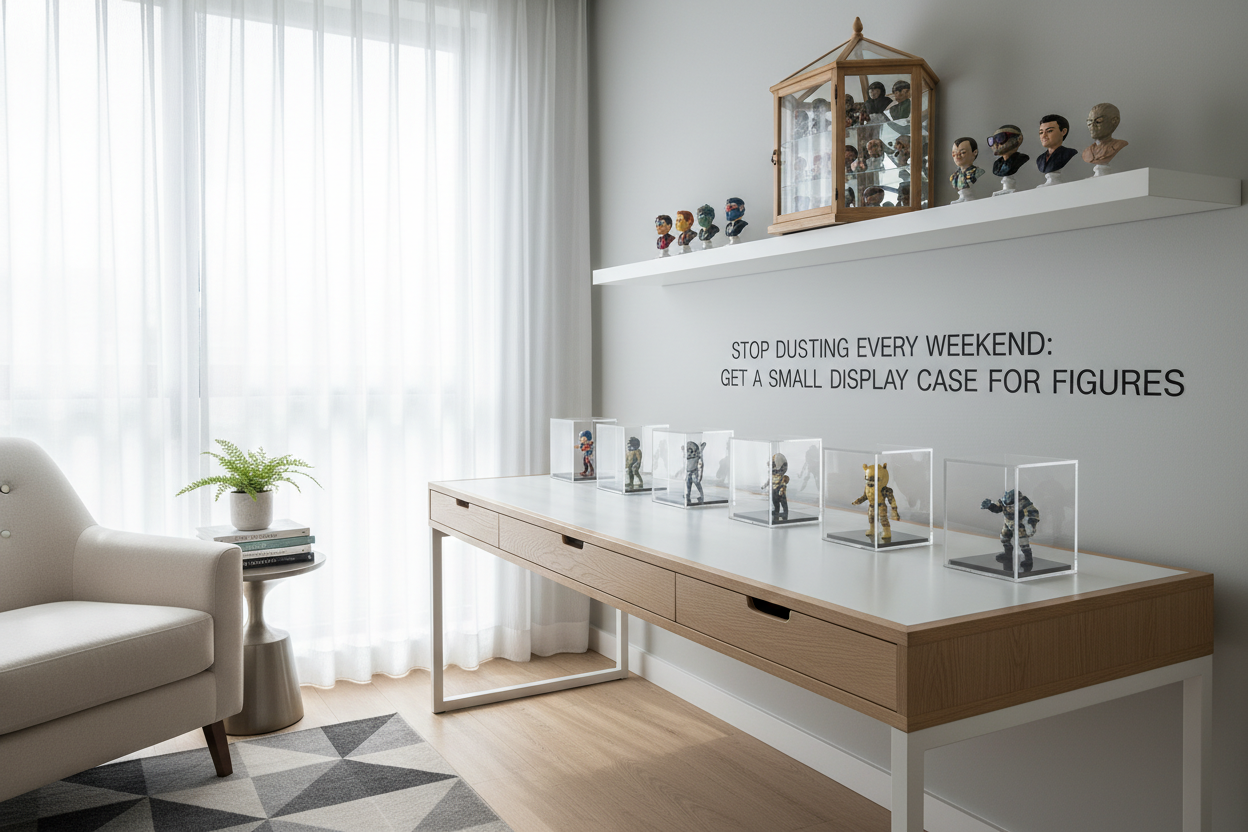 Stop Dusting Every Weekend: Get a Small Display Case for Figures