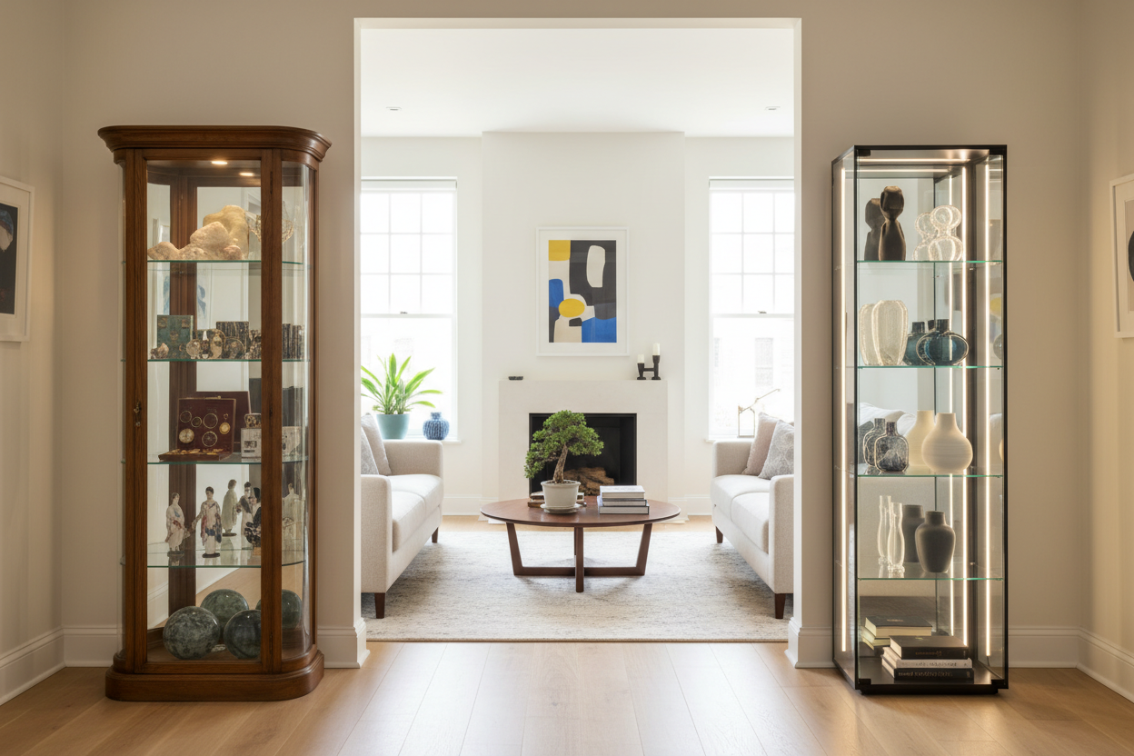 Curios vs. Towers: Which Types of Display Cabinets Actually Make Sense?