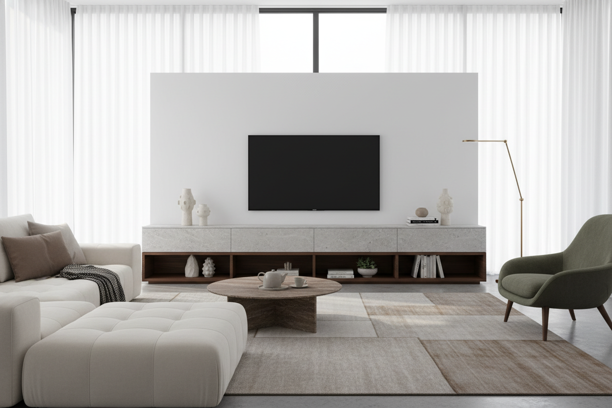 Why a Sintered Stone TV Stand is the Only 'Fake' Material I Recommend