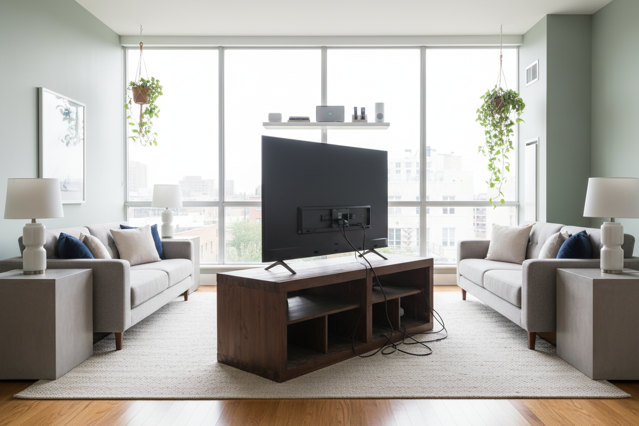 Your Ultra-Thin Screen Looks Ridiculous on That Bulky Stand for Smart TV