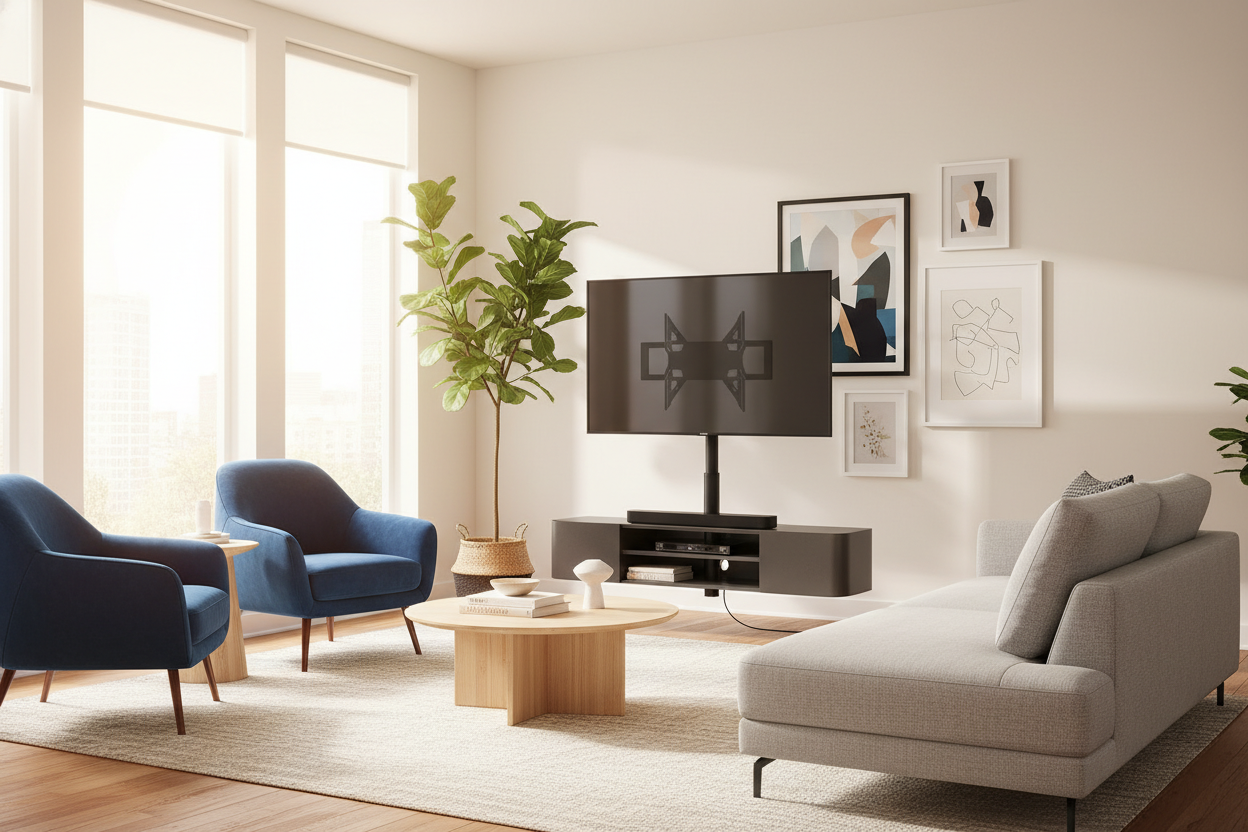 Stop Squinting: Why Your Sunny Room Needs a TV Mount Stand