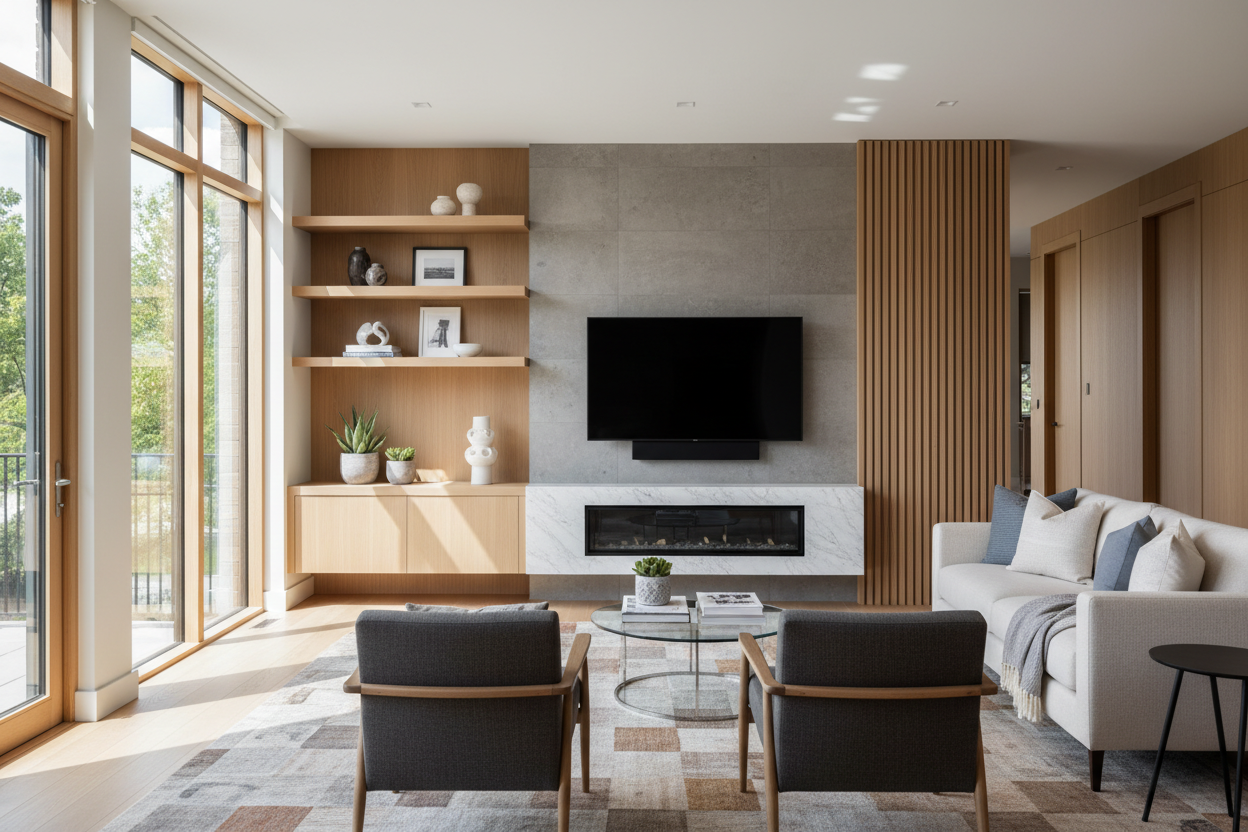 That Floating Console Looks Lost: Fixing Your TV Wall Stand Design