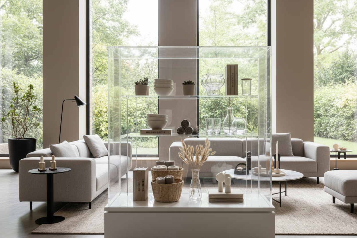 Can You Pull Off an Acrylic Retail Display Case in a Normal House?