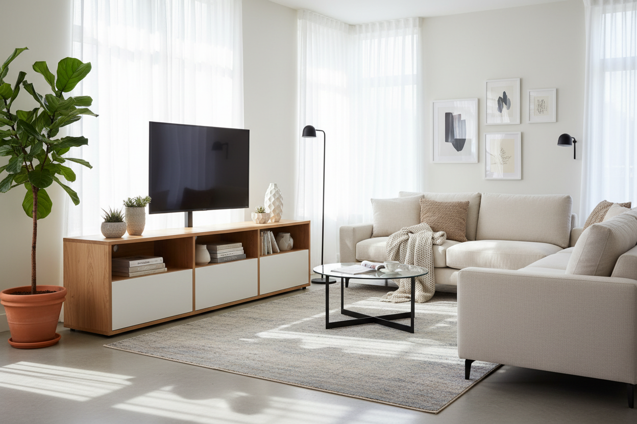 I Rearrange Constantly: Why I Bought a Cabinet With TV Mount