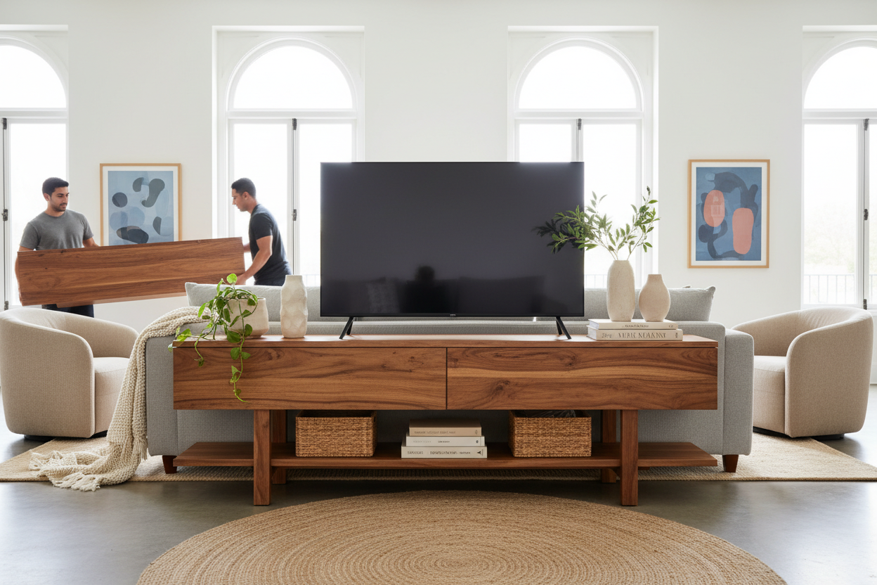 Why Mango Wood TV Stands Are Replacing Walnut in My Living Room