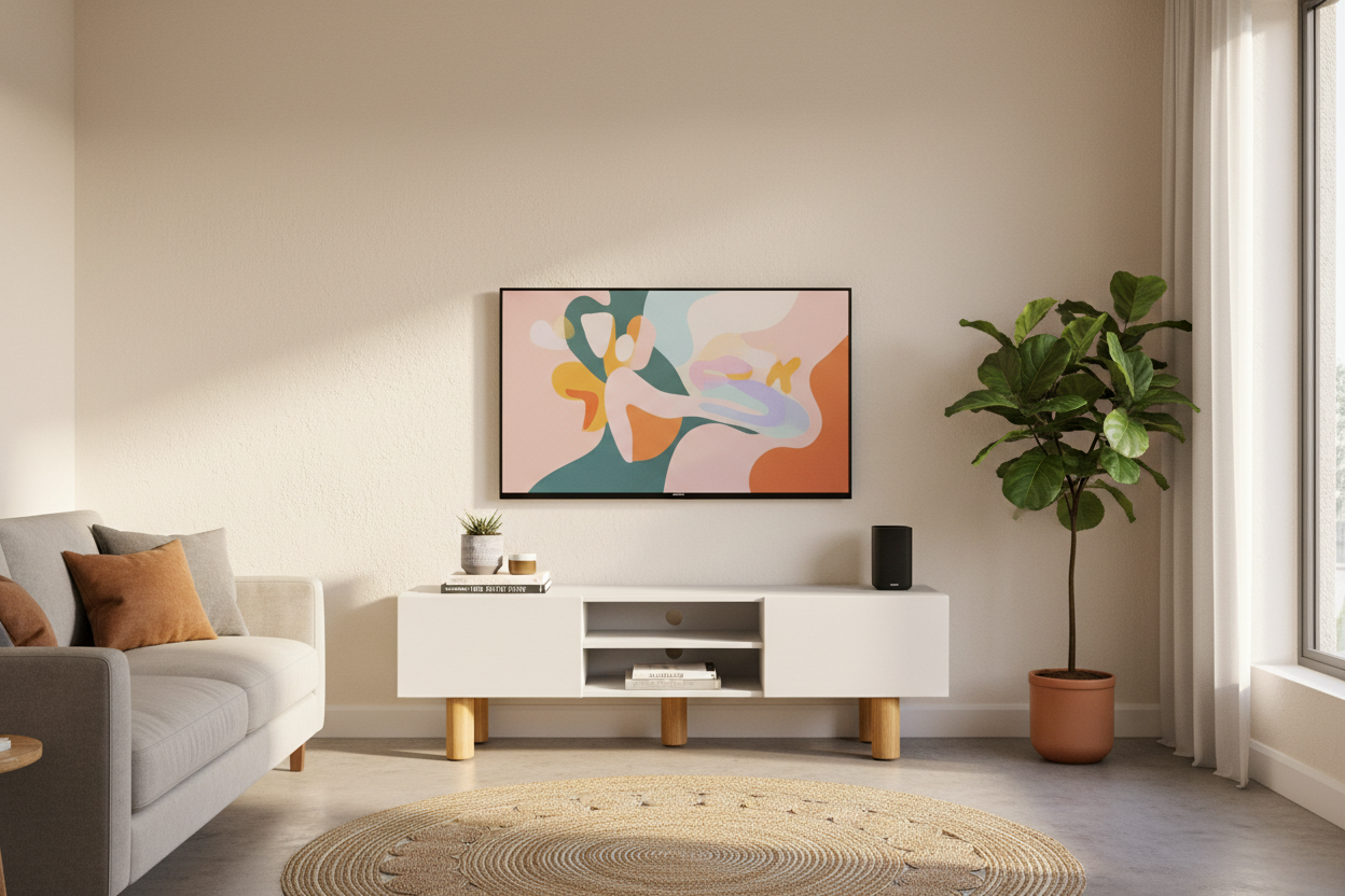 Your Console Sits Too Low (How Wooden TV Stand Legs Fix It)