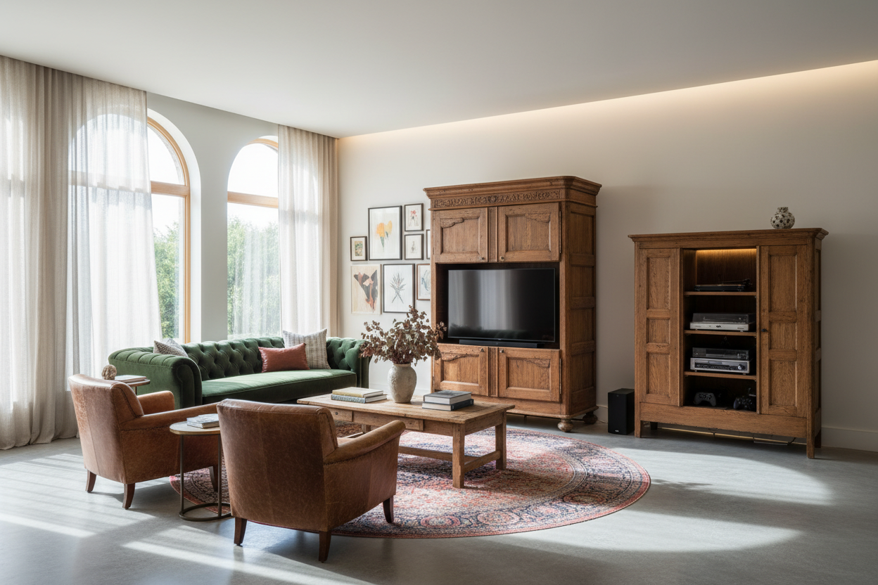 Are We Finally Ready to Bring Back the Armoire for Television?