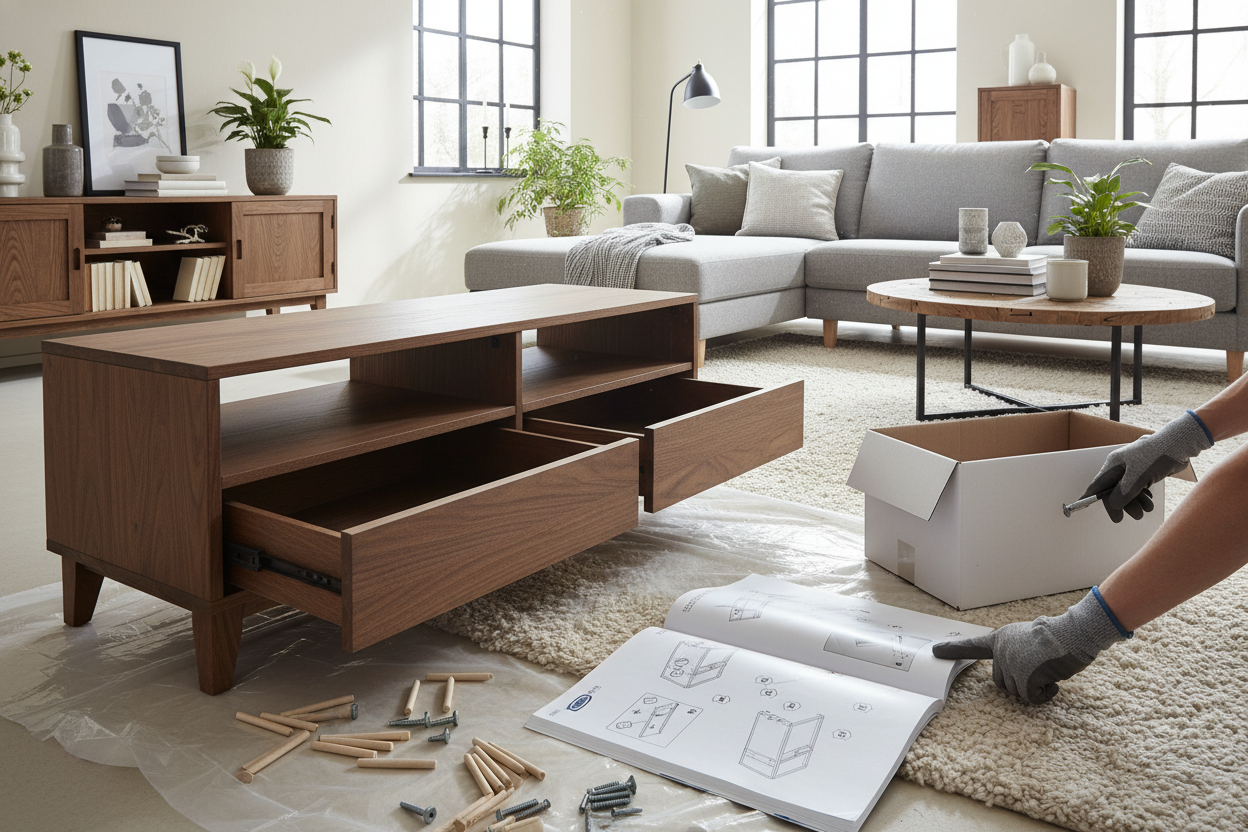What the IKEA Hemnes TV Stand Assembly Instructions Don't Tell You