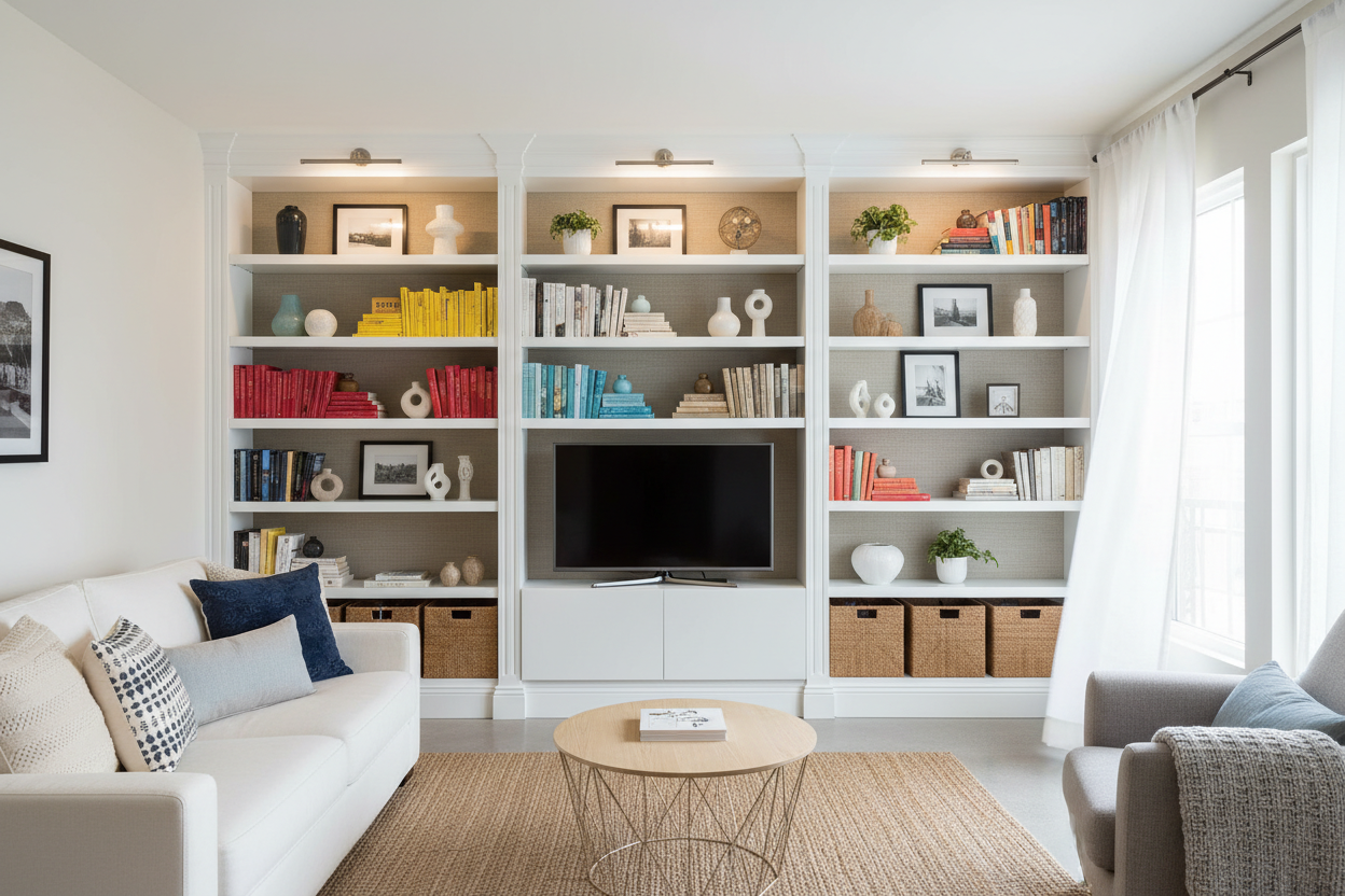 I Tested Every White Bookcase IKEA Sells (Here's What Survived)