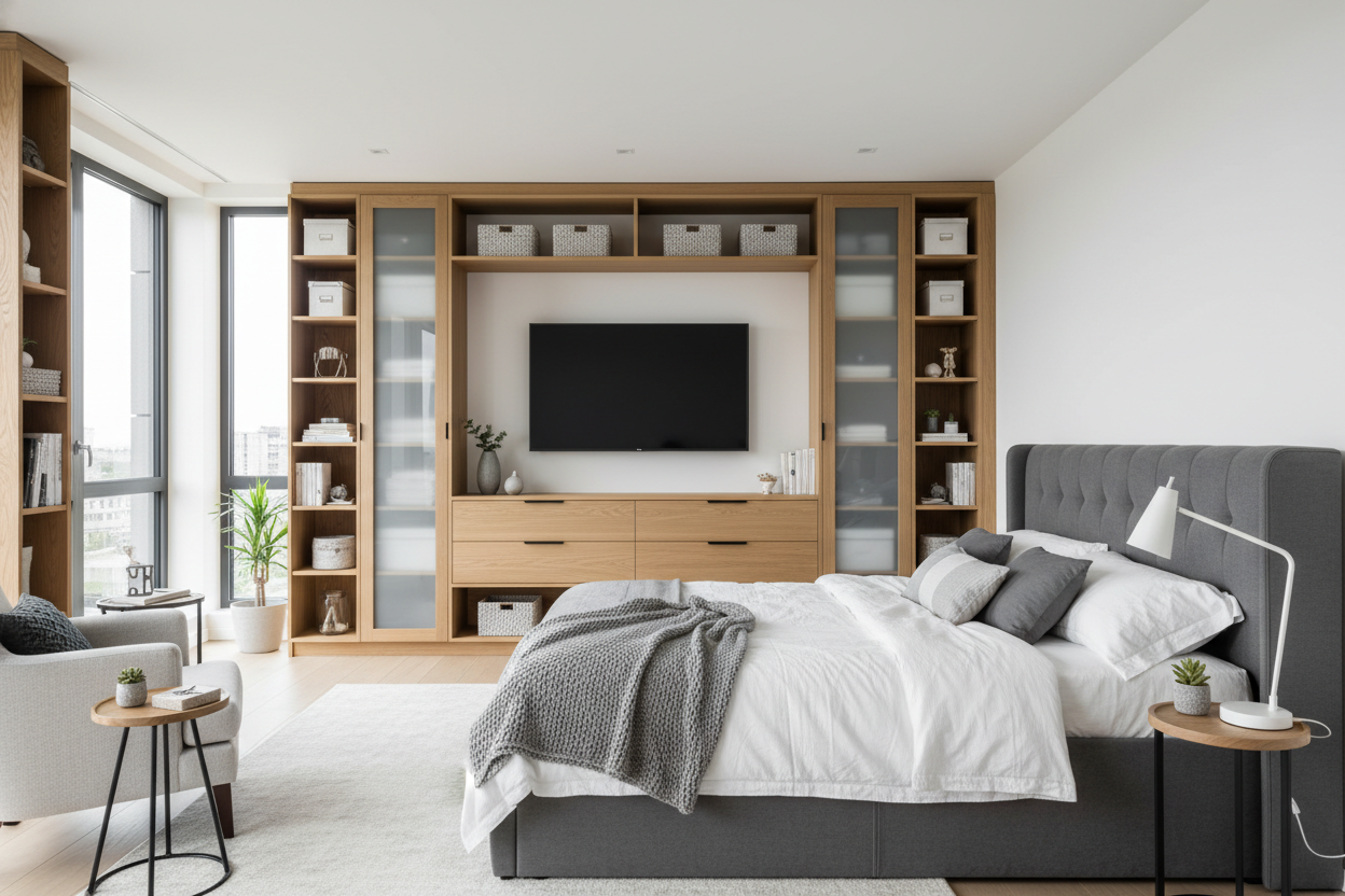 Why I'm Begging You to Buy a Bedroom Entertainment Center With Storage