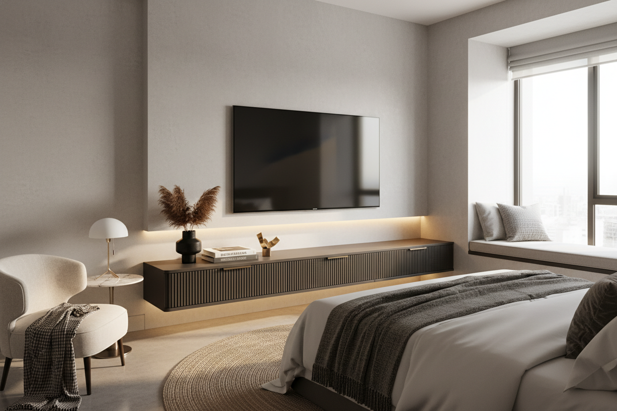 I Refuse to Settle for Ugly TV Console Design for Bedroom Spaces