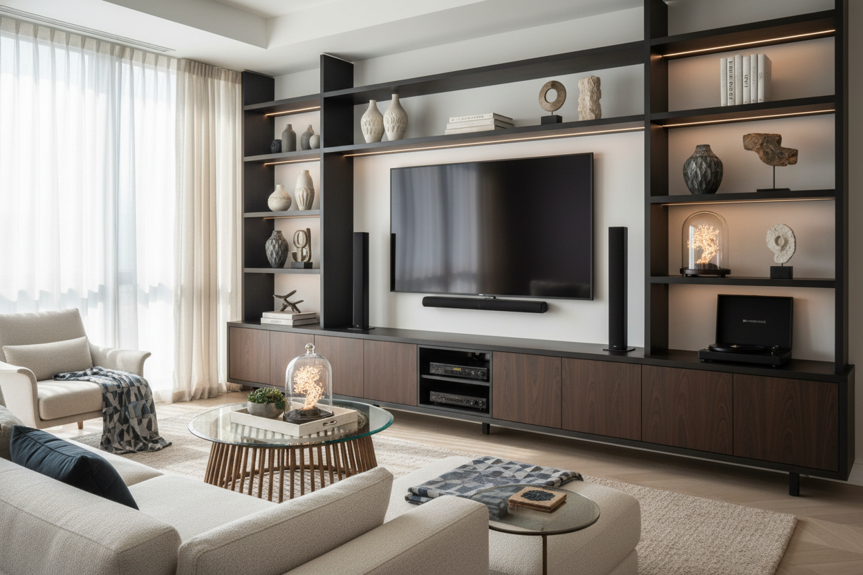 Stop Treating Your Entertainment Center Decor Like a Bookshelf