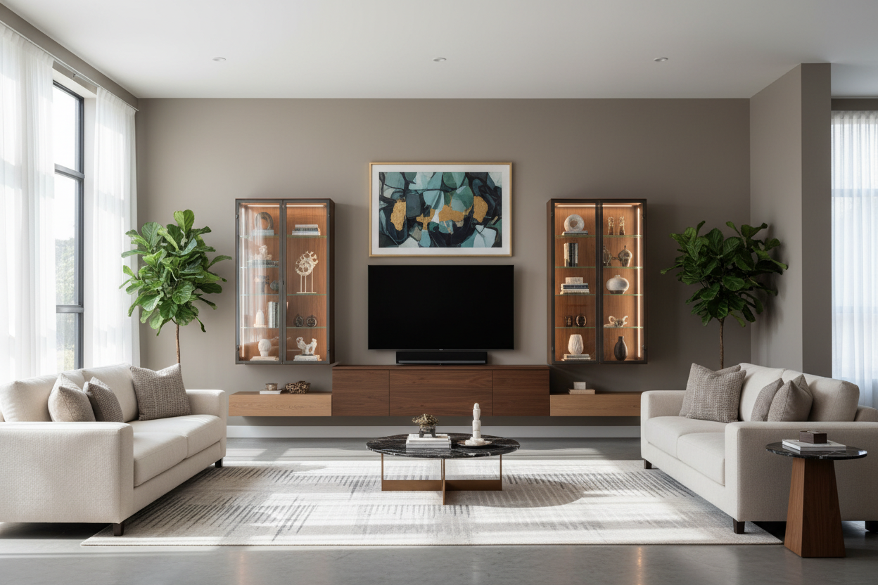 Why a Multi-Part Entertainment Piece Solves the Giant Blank Wall Problem