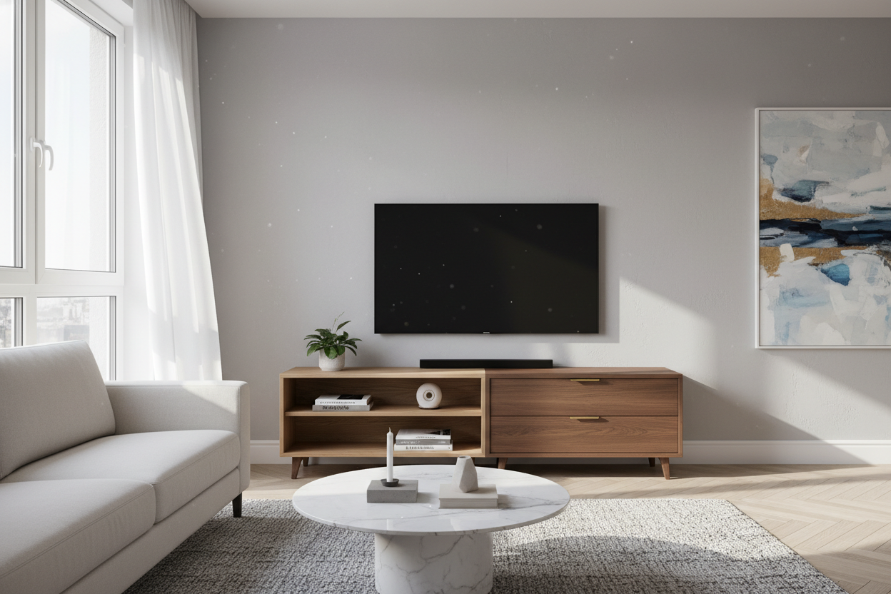 Why I Traded My Giant TV Stand for Small Entertainment Units