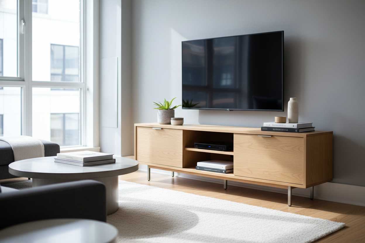 Why I Swapped My Bulky Media Console for a Slim Entertainment Unit
