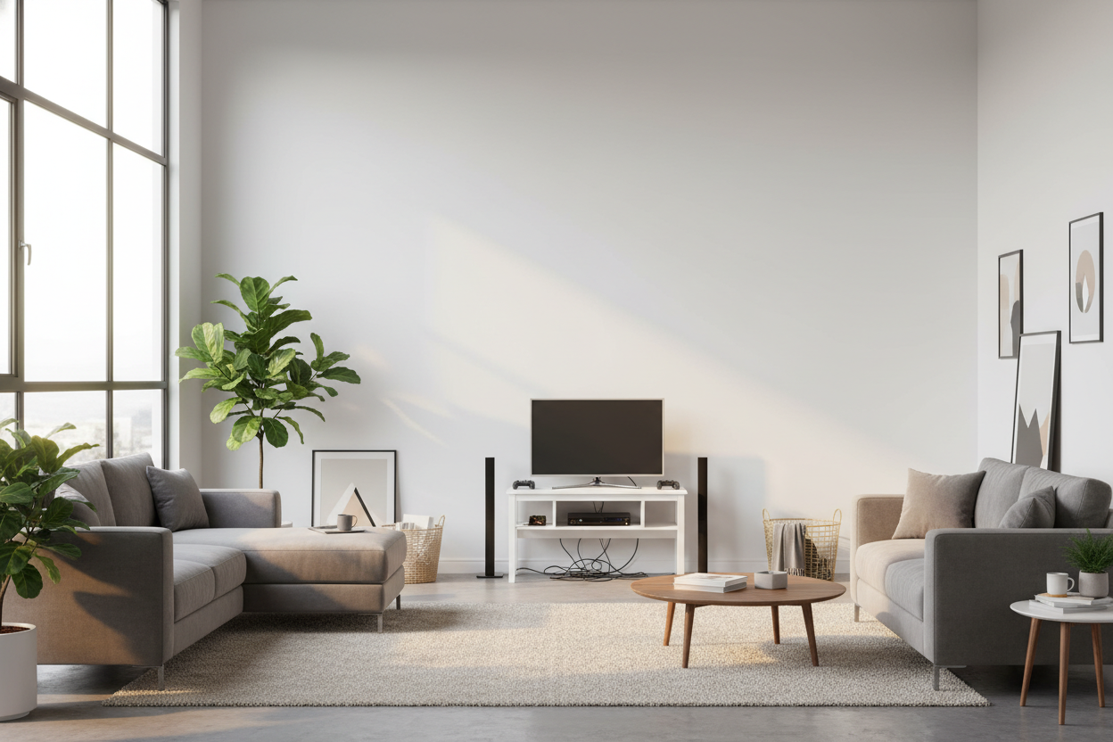 The 'TV Unit Small' Trap: Why Tiny Media Consoles Usually Look Cheap