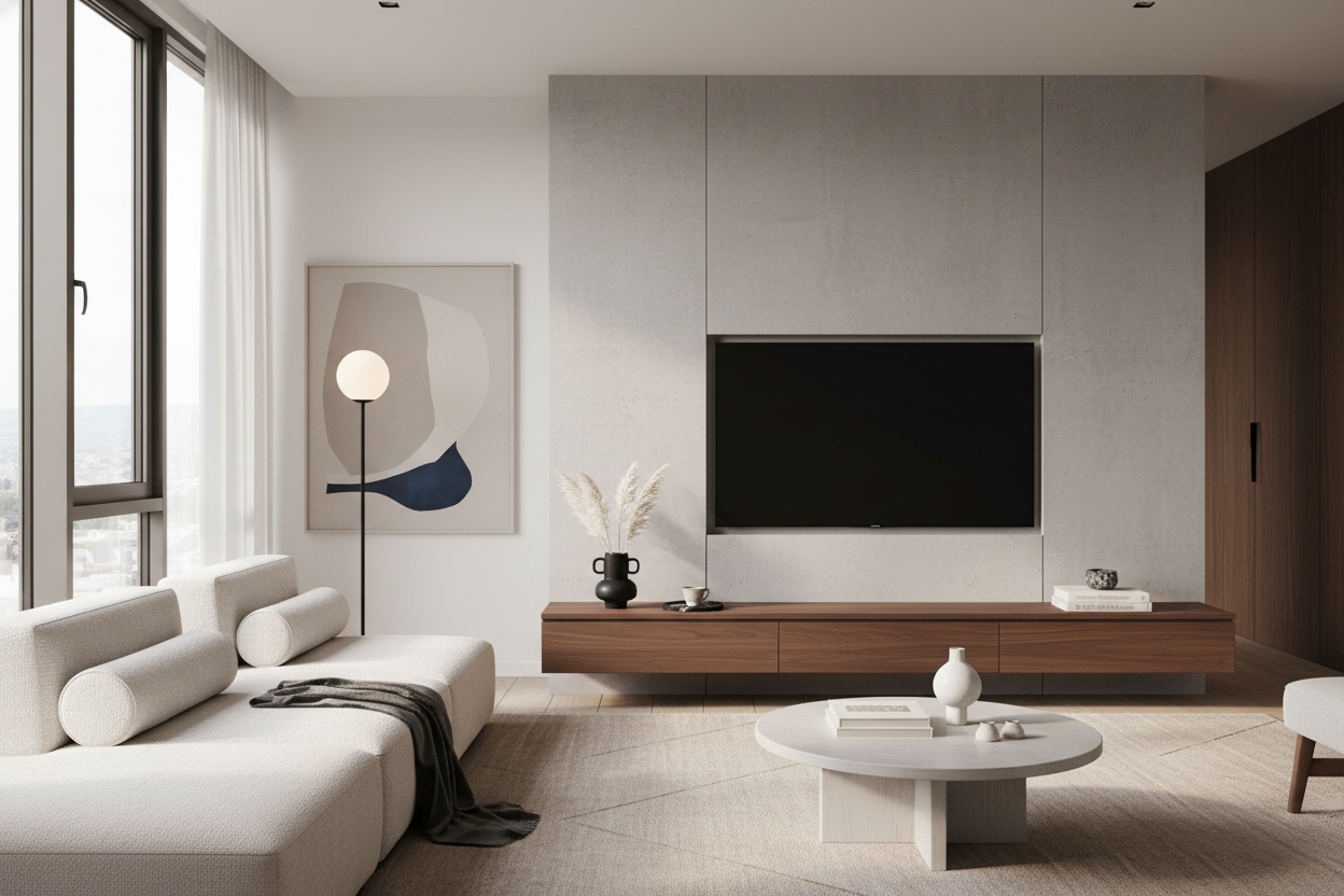 Why Your Minimalist TV Setup Just Looks Unfinished (And How to Fix It)