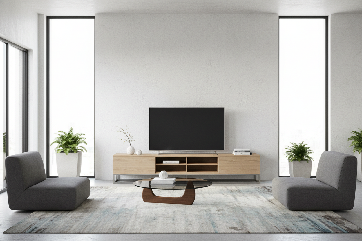 Why a Narrow Television Stand Is the Ultimate Living Room Cheat Code