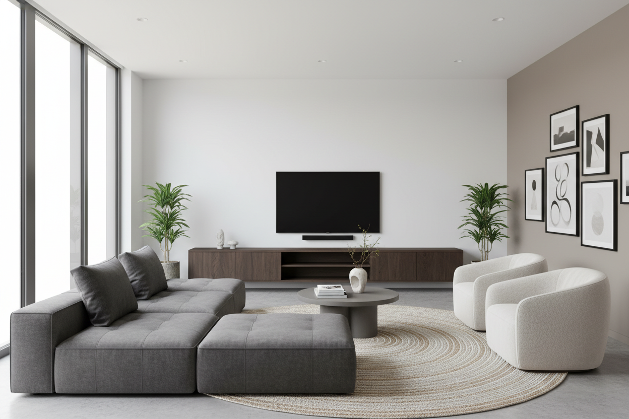 Got a Low, Slouchy Sofa? You Need a Lower TV Stand