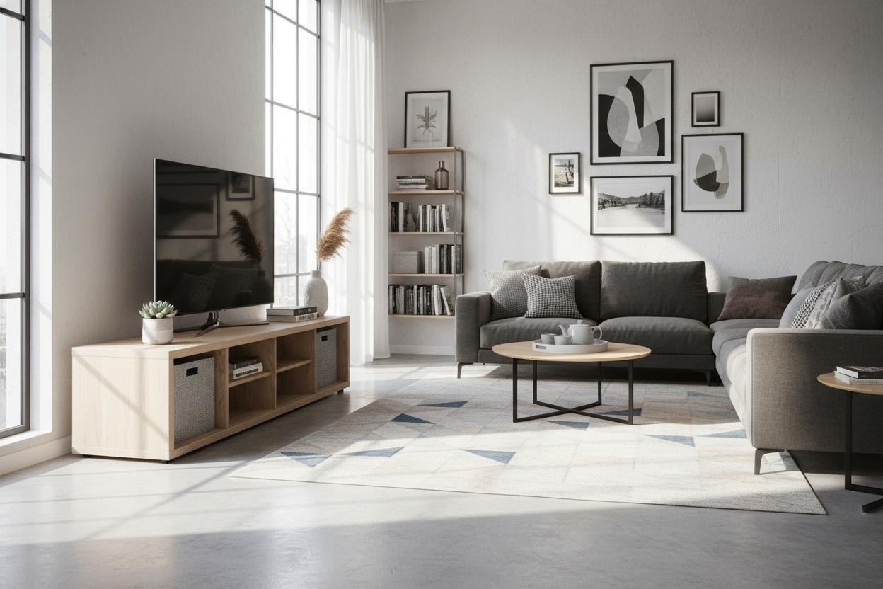 I Bought a TV Stand Under $30 (And It Hasn't Collapsed Yet)