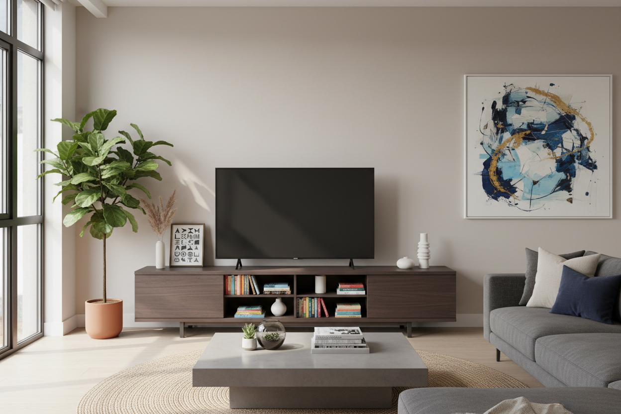 Stop Buying TV Stands 55 Inch Wide for Your 55-Inch Screen