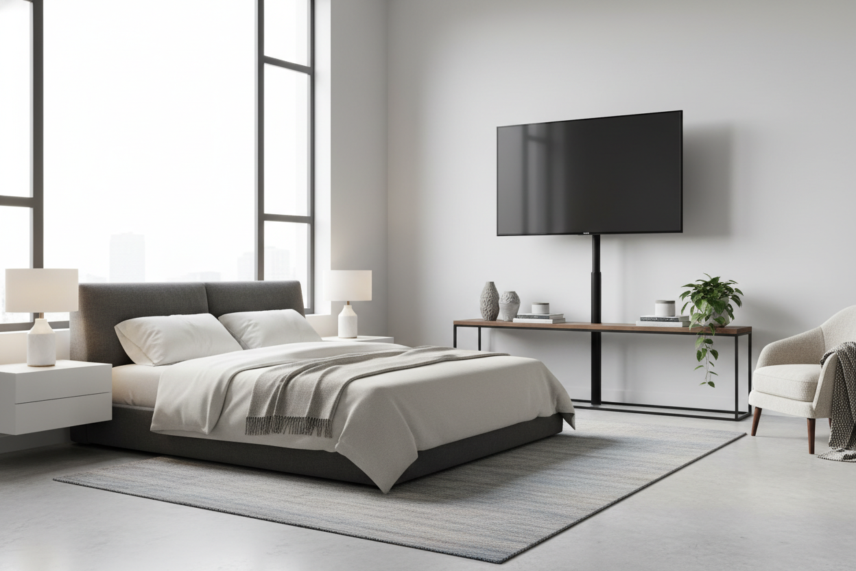 Stop Cranking Your Neck: You Need a Tall TV Stand 55 Inch