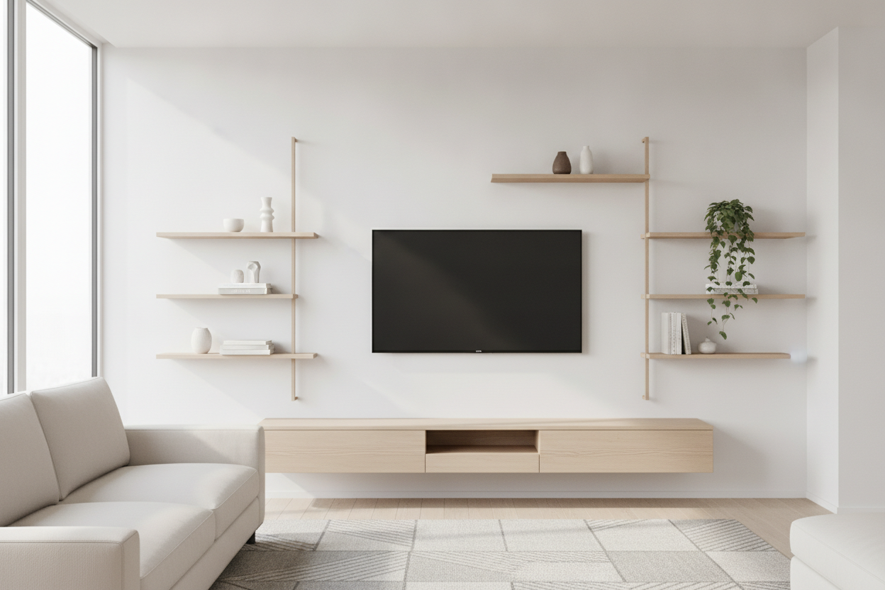 Do You Really Need an On Wall TV Shelf for a Mounted Screen?