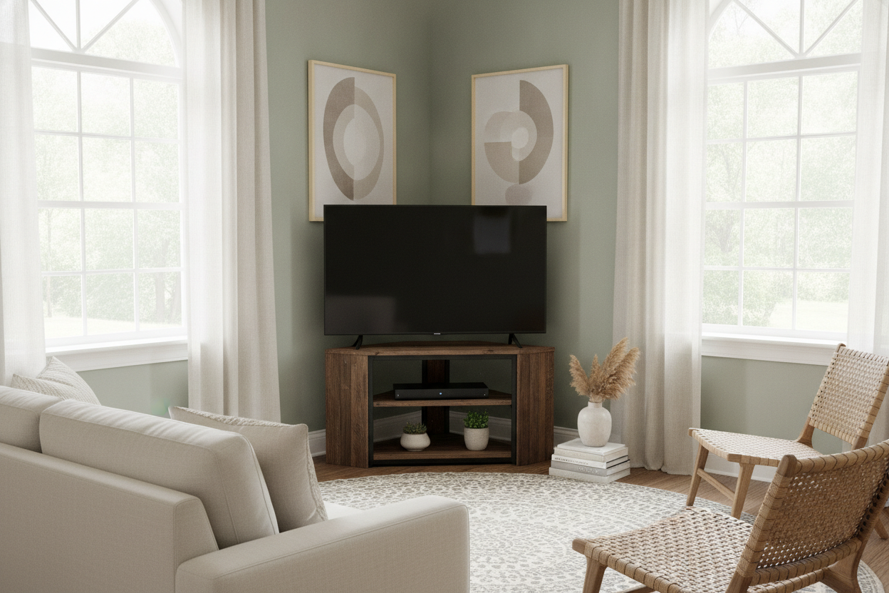 I Regret Wall Mounting: Get a Corner Floor TV Stand Instead