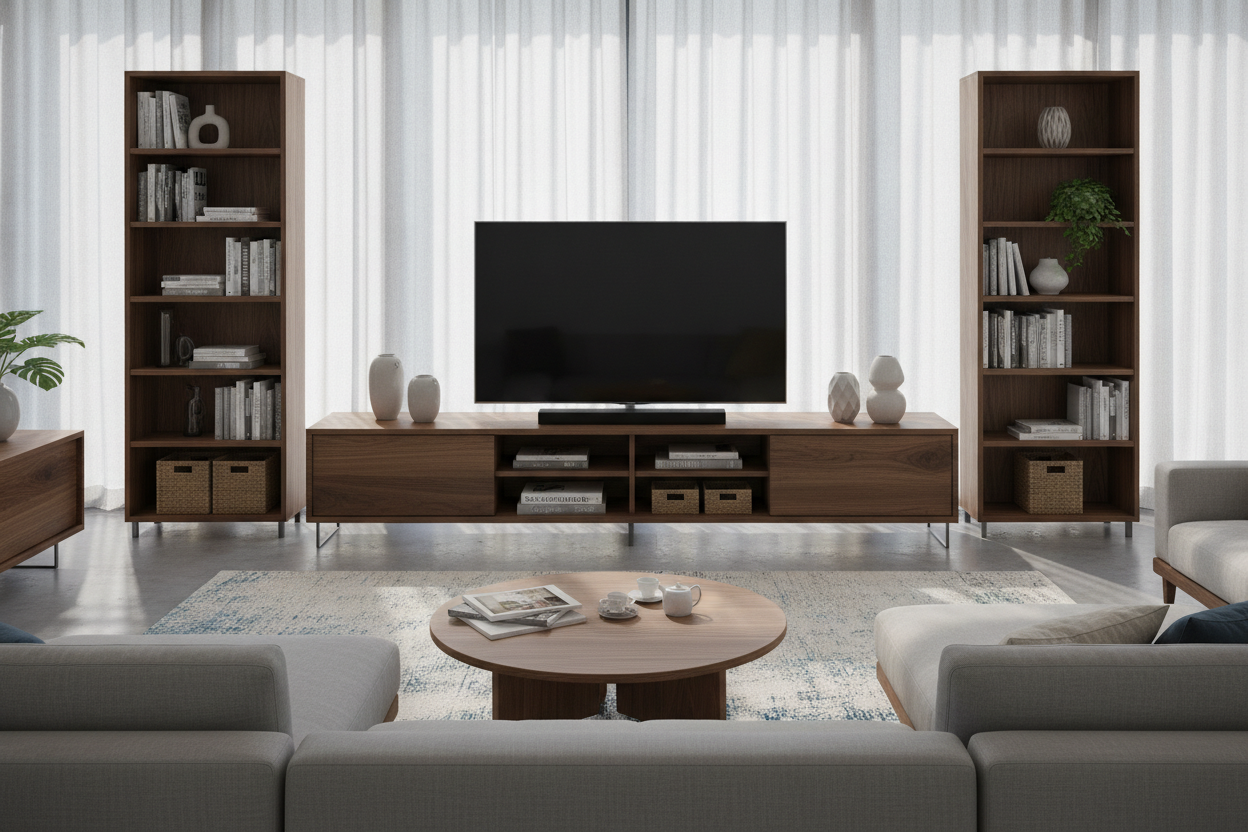 Are the Pieces in a Wood TV Stand Sale Actually Made of Wood?